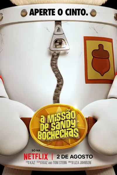 Pôster de A Missão de Sandy Bochechas (2024)