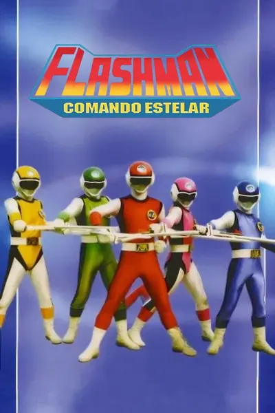 Pôster da série Comando Estelar Flashman