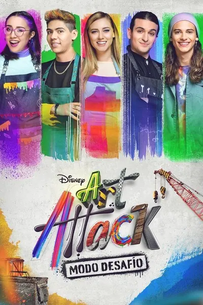Pôster da série Art Attack: Modo Desafio