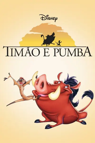 Pôster da série Timão e Pumba