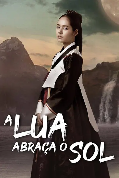 Pôster da série A Lua Abraca o Sol