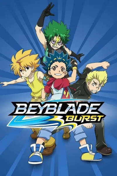 Cena da série Beyblade Burst Turbo