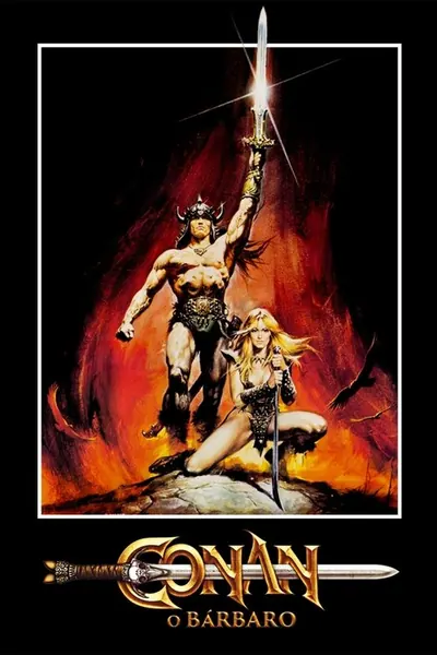 Pôster de Conan, o Bárbaro (1982)