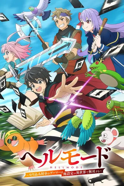 Pôster da série Hell Mode The Hardcore Gamer Dominates in Another World with Garbage Balancing