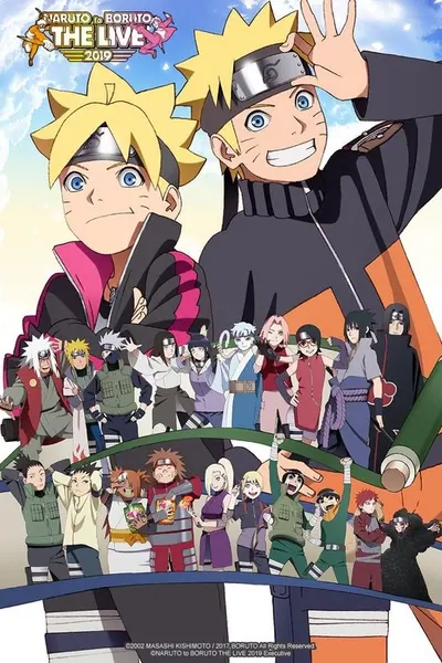 Pôster de NARUTO to BORUTO The Live