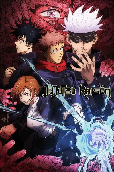 Pôster da série Jujutsu Kaisen
