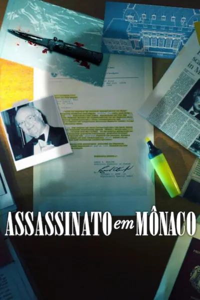 Pôster de Assassinato em Mônaco (2025) LEG