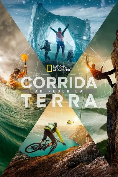 Pôster da série Corrida ao Redor da Terra