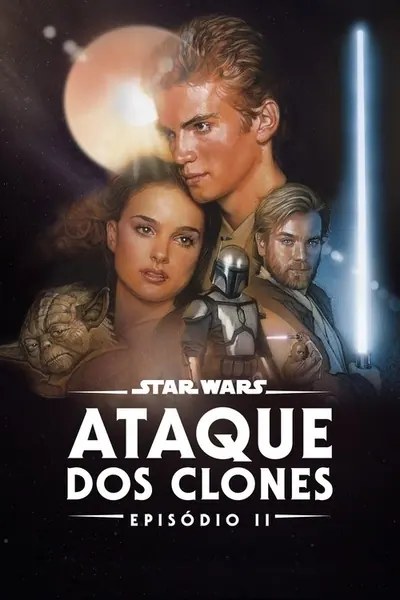 Pôster de Star Wars: Episódio II - Ataque dos Clones (2002) LEG