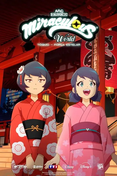 Pôster de Miraculous World: Tóquio - Força Estelar (2025)