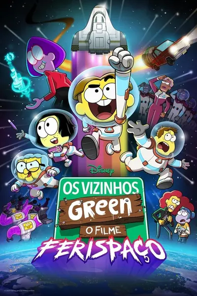 Pôster de Os Vizinhos Green: O Filme – Ferispaço (2024)