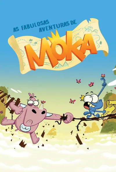Pôster da série As Fabulosas Aventuras de Moka