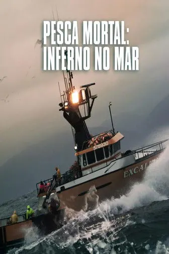 Pôster da série Pesca Mortal Inferno no Mar