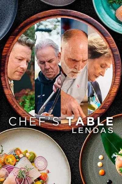 Cena da série Chefs Table Lendas