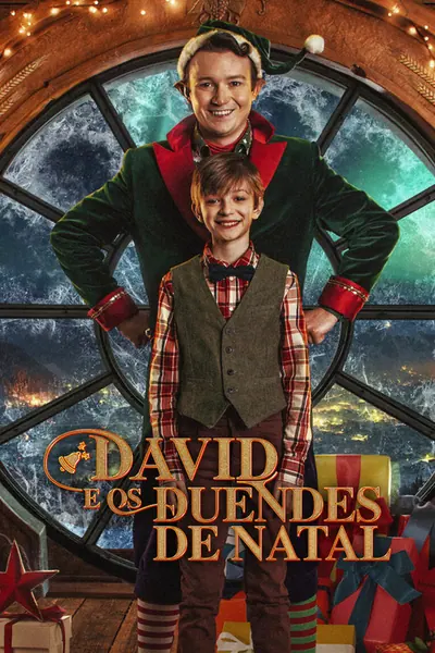 Pôster de David e os Duendes de Natal (2021)