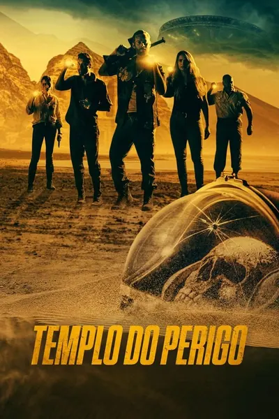 Pôster de Templo do Perigo (2021)