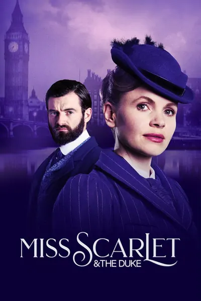 Cena da série Miss Scarlet and the Duke