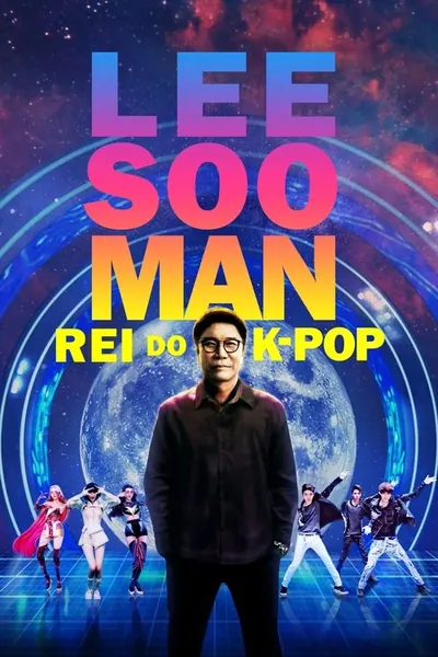 Pôster de Lee Soo Man Rei do K Pop