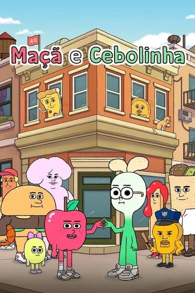 Cena da série Maca e Cebolinha