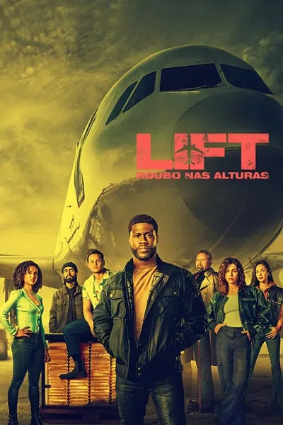 Pôster de Lift: Roubo nas Alturas (2024) 4K