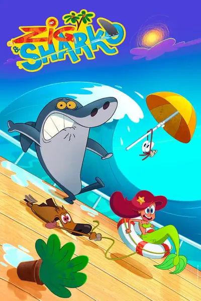 Pôster da série Zig e Sharko
