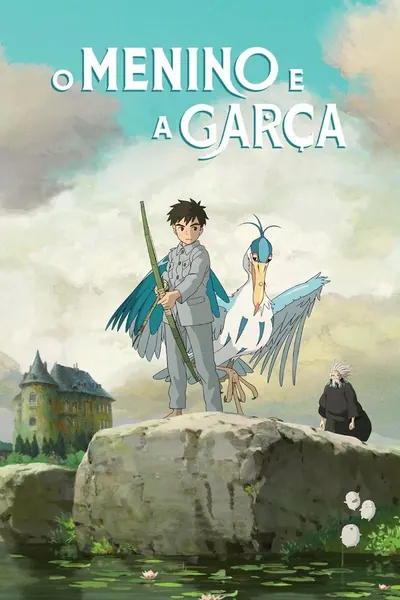 Pôster de O Menino e a Garça (2023)