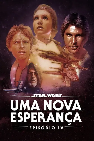 Pôster de Star Wars: Uma Nova Esperança (1977) Episodio 4
