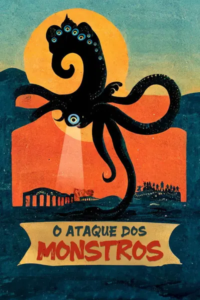 Pôster de O Ataque dos Monstros (2024)