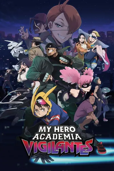 Pôster da série My Hero Academia Vigilantes