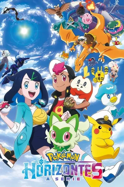Cena da série Pokemon Horizontes A Serie