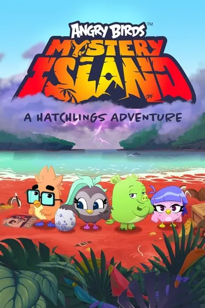 Pôster da série Angry Birds A Ilha Misteriosa