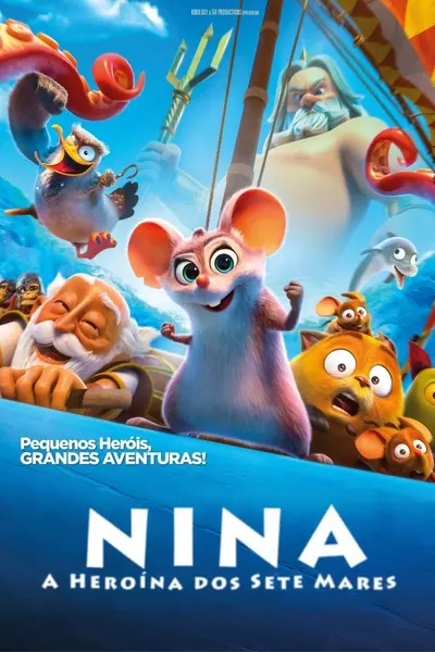 Pôster de Nina: A Heroína dos Sete Mares (2023)