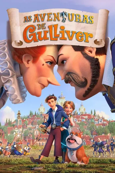 Pôster de As Aventuras de Gulliver (2021) LEG