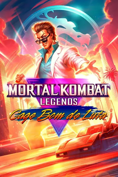 Pôster de Mortal Kombat Legends: Cage Bom de Luta (2023) 4K