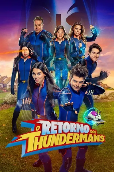 Pôster de O Retorno dos Thundermans (2024) 4K