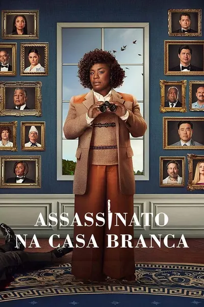 Pôster da série Assassinato na Casa Branca