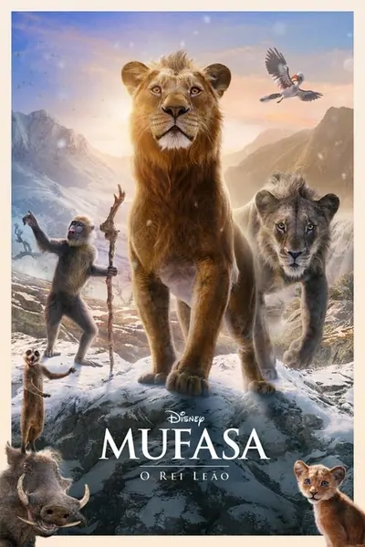 Pôster de Mufasa: O Rei Leão (2024)