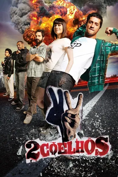 Pôster de 2 Coelhos (2012)