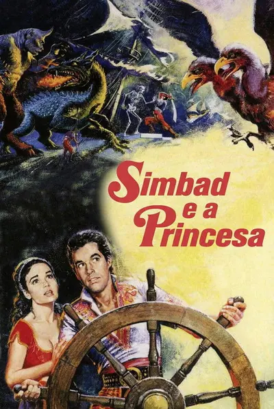Pôster de Simbad e a Princesa