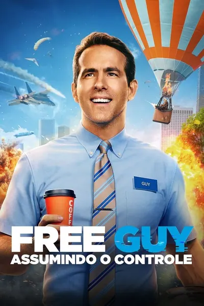 Pôster de Free Guy: Assumindo o Controle (2021) 4K