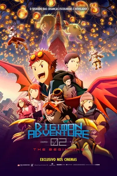 Pôster de Digimon Adventure 02: O Início (2023)