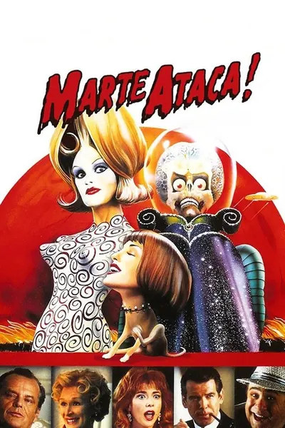 Pôster de Marte Ataca! (1996)