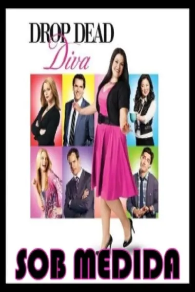 Cena da série Drop Dead Diva: Sob Medida