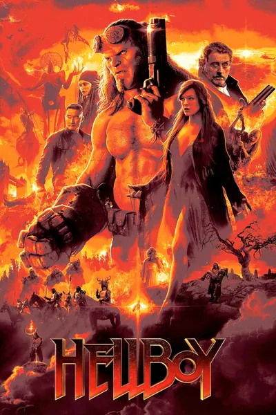 Pôster de Hellboy (2019) 4K