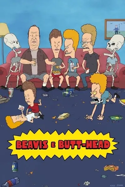Pôster da série Mike Judge's Beavis and Butt-Head