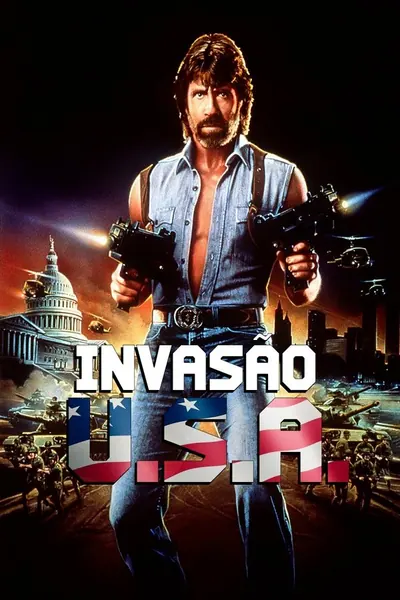 Pôster de Invasão U.S.A. (1985)