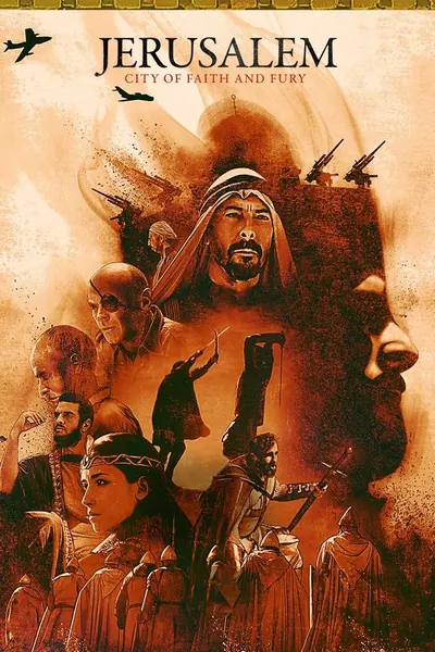 Cena da série Jerusalem Cidade de Fe e Guerra