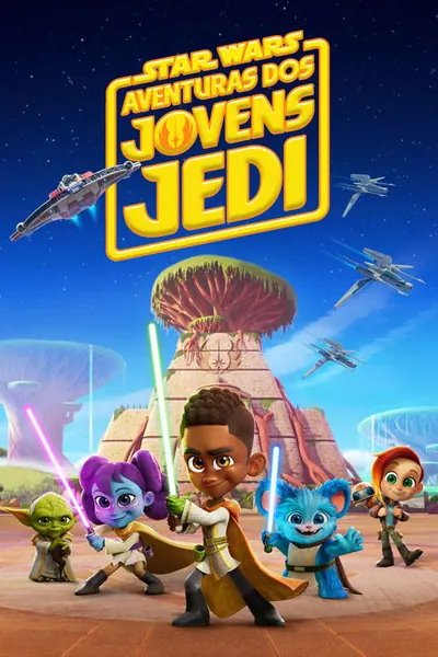Pôster da série Star Wars: Aventuras dos Jovens Jedi