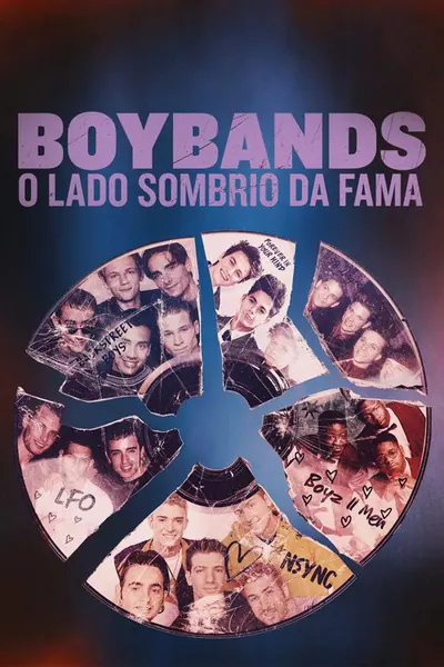Pôster da série Boybands O Lado Sombrio da Fama
