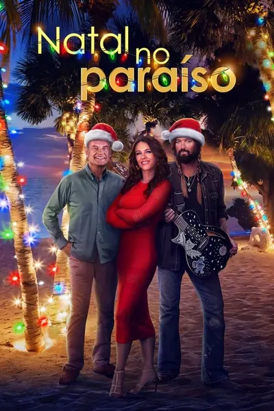 Pôster de Natal no Paraíso